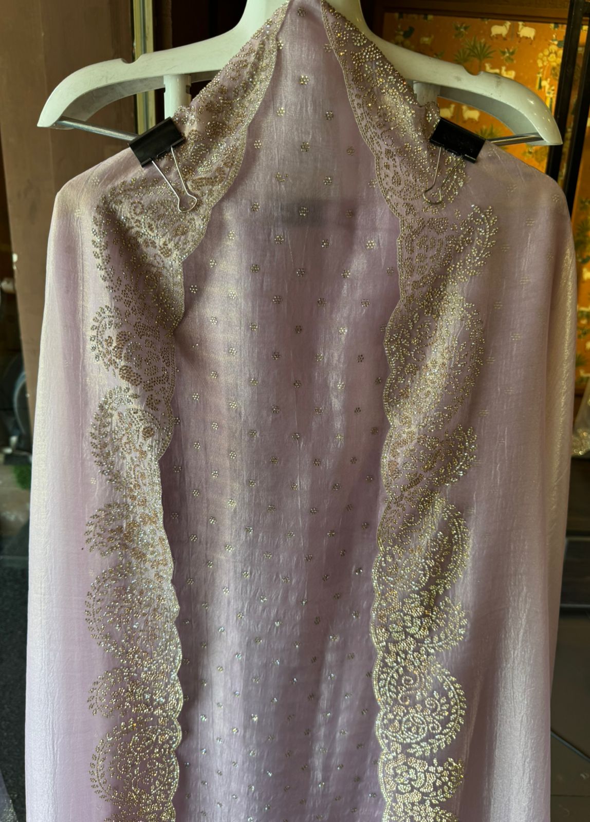 Crushed tissue unstitched full size Shirt