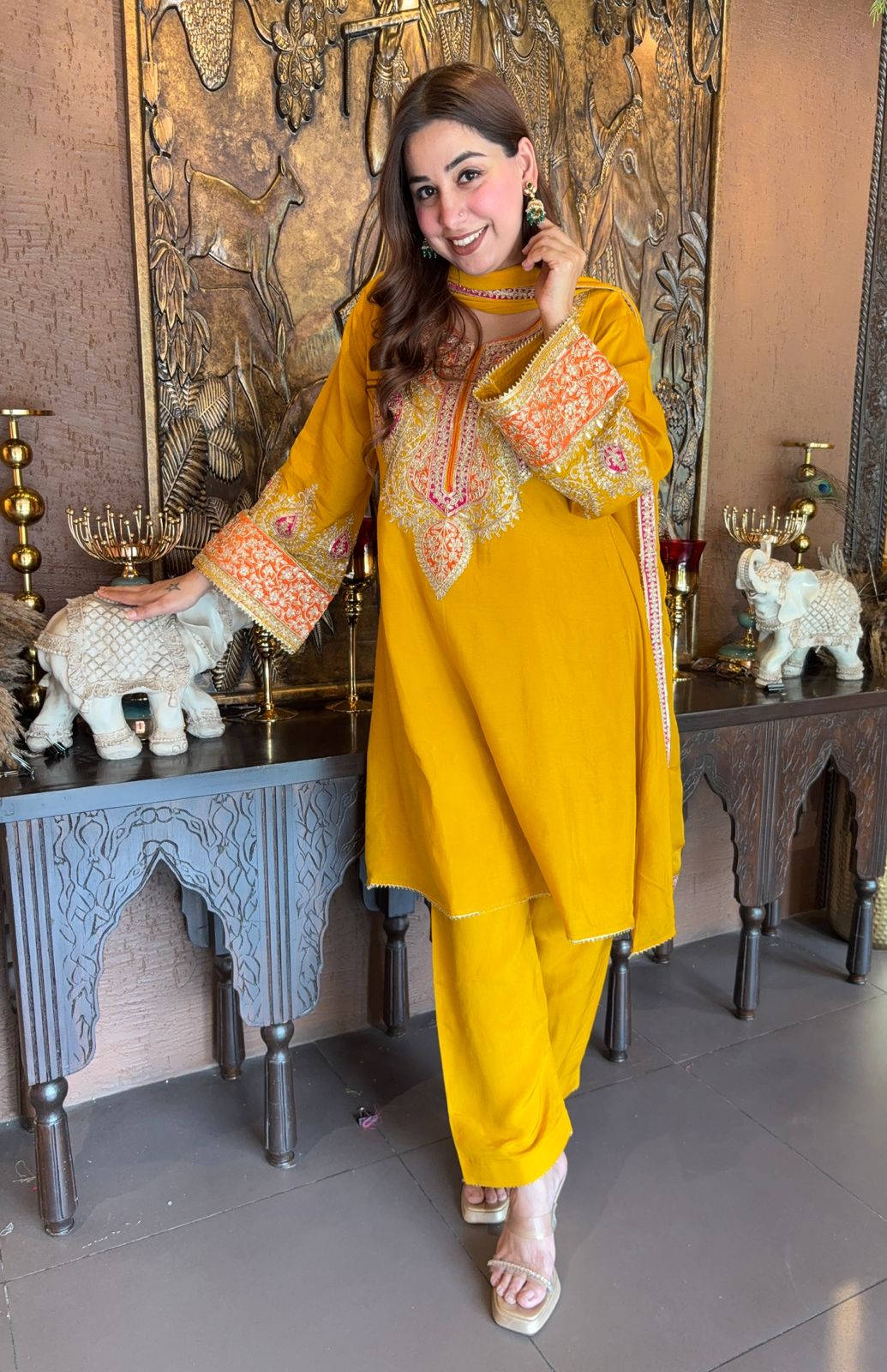 Pure 100% silk Kurta