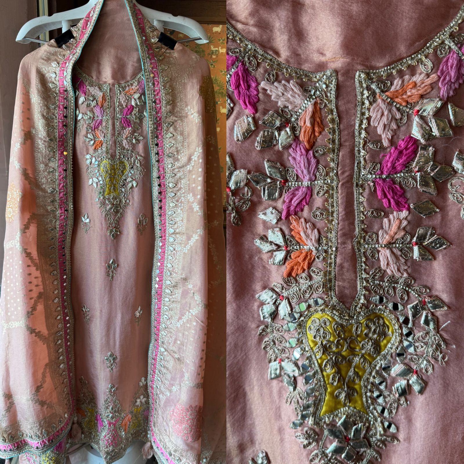 ETHNIC TRADITIONAL UNSTITCHED SUIT