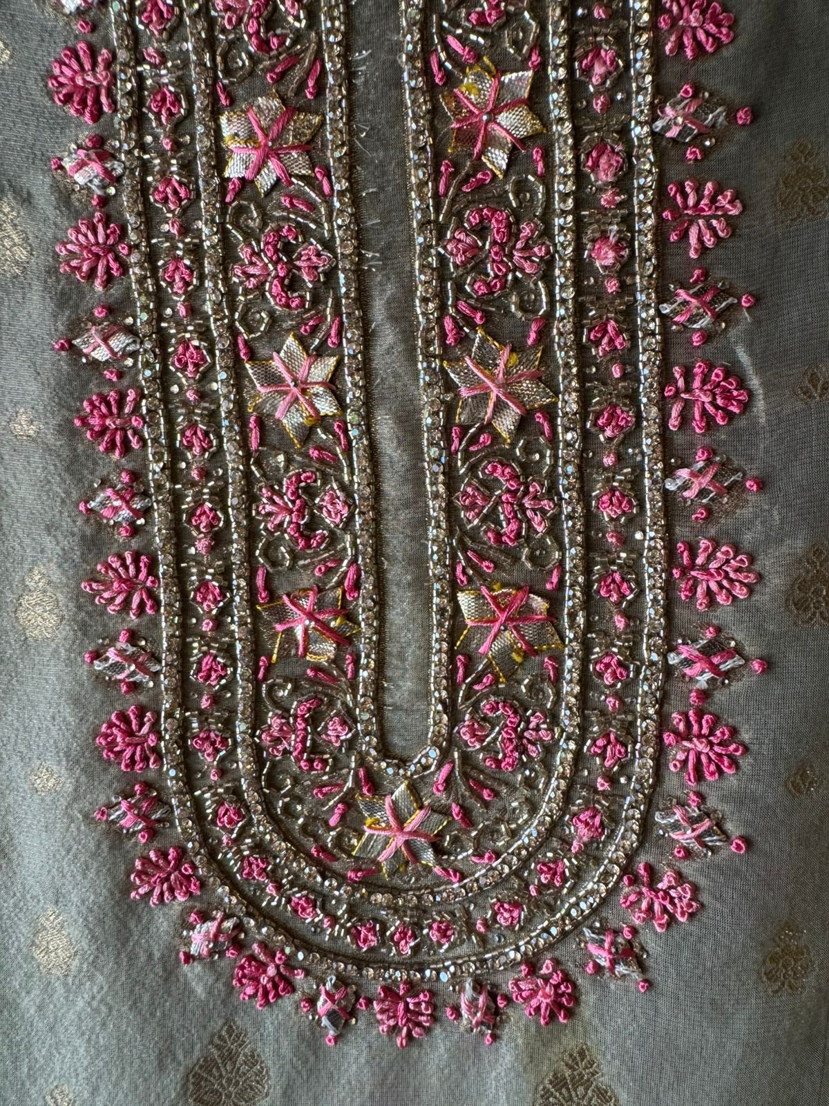 Ombré shaded tissue shirt