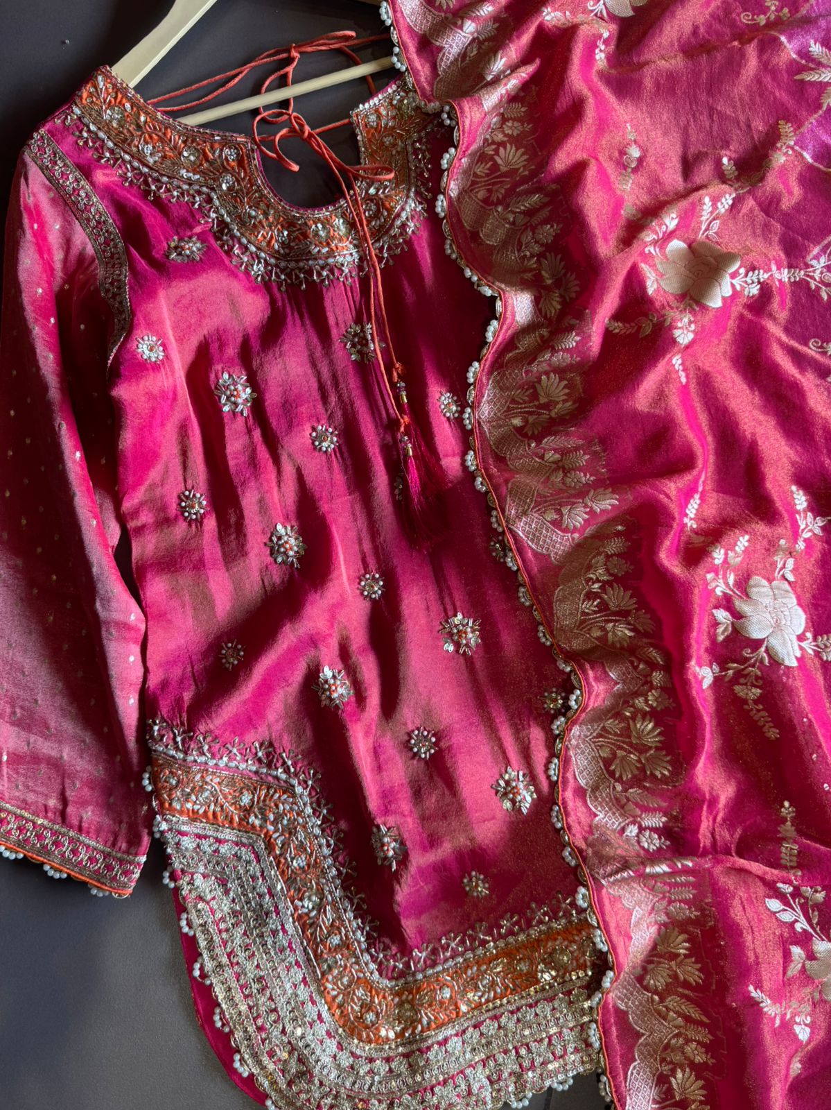 Beautiful ethnic sharara set