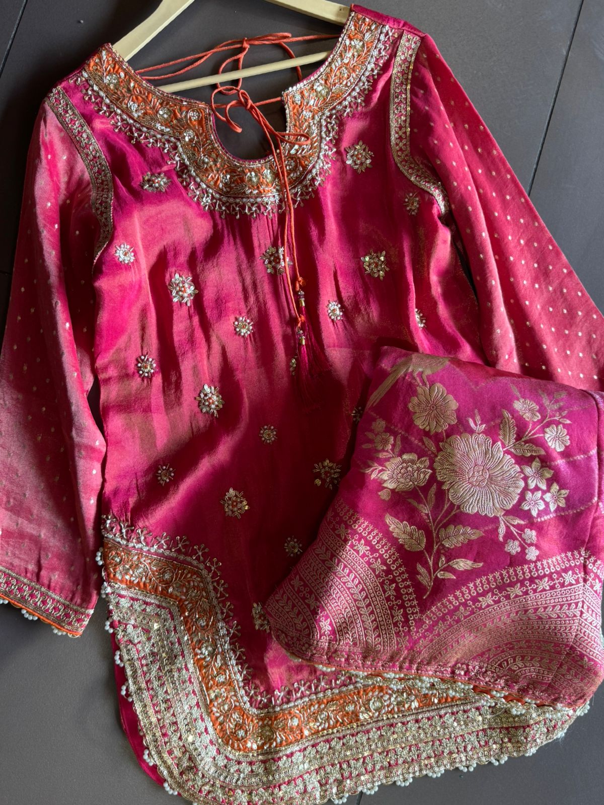 Beautiful ethnic sharara set