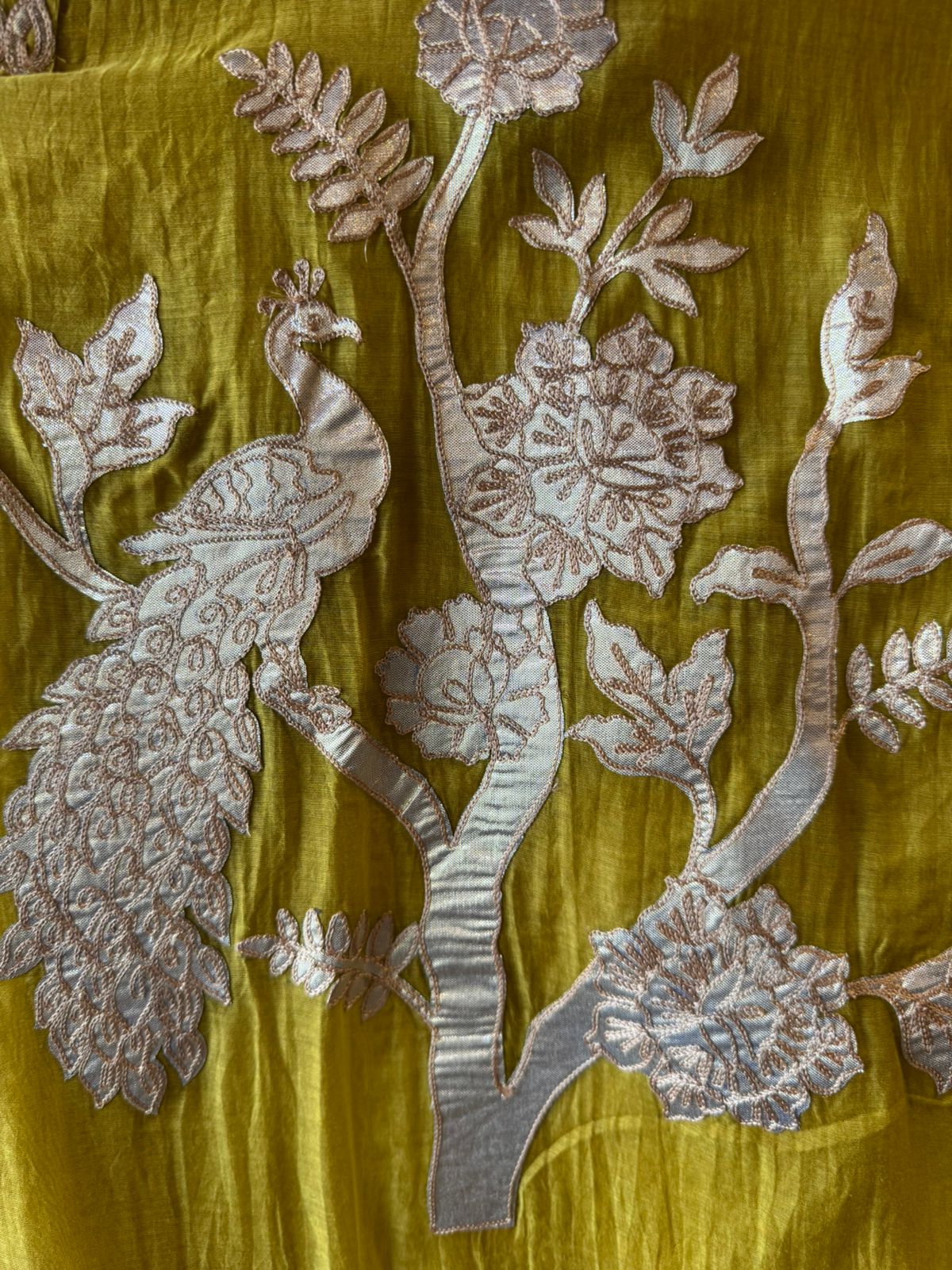 latest design on Mul chanderi