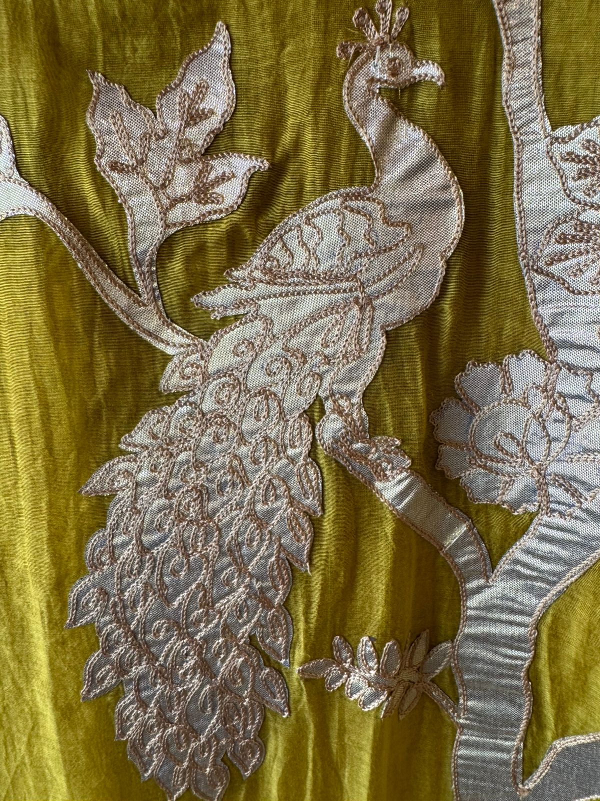 latest design on Mul chanderi