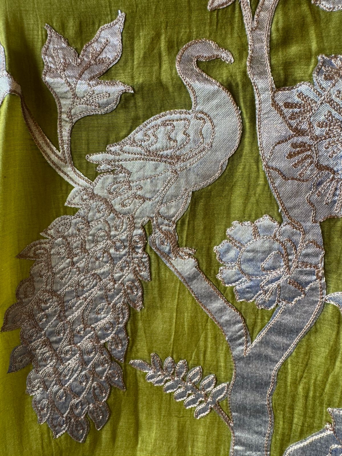 latest design on Mul chanderi