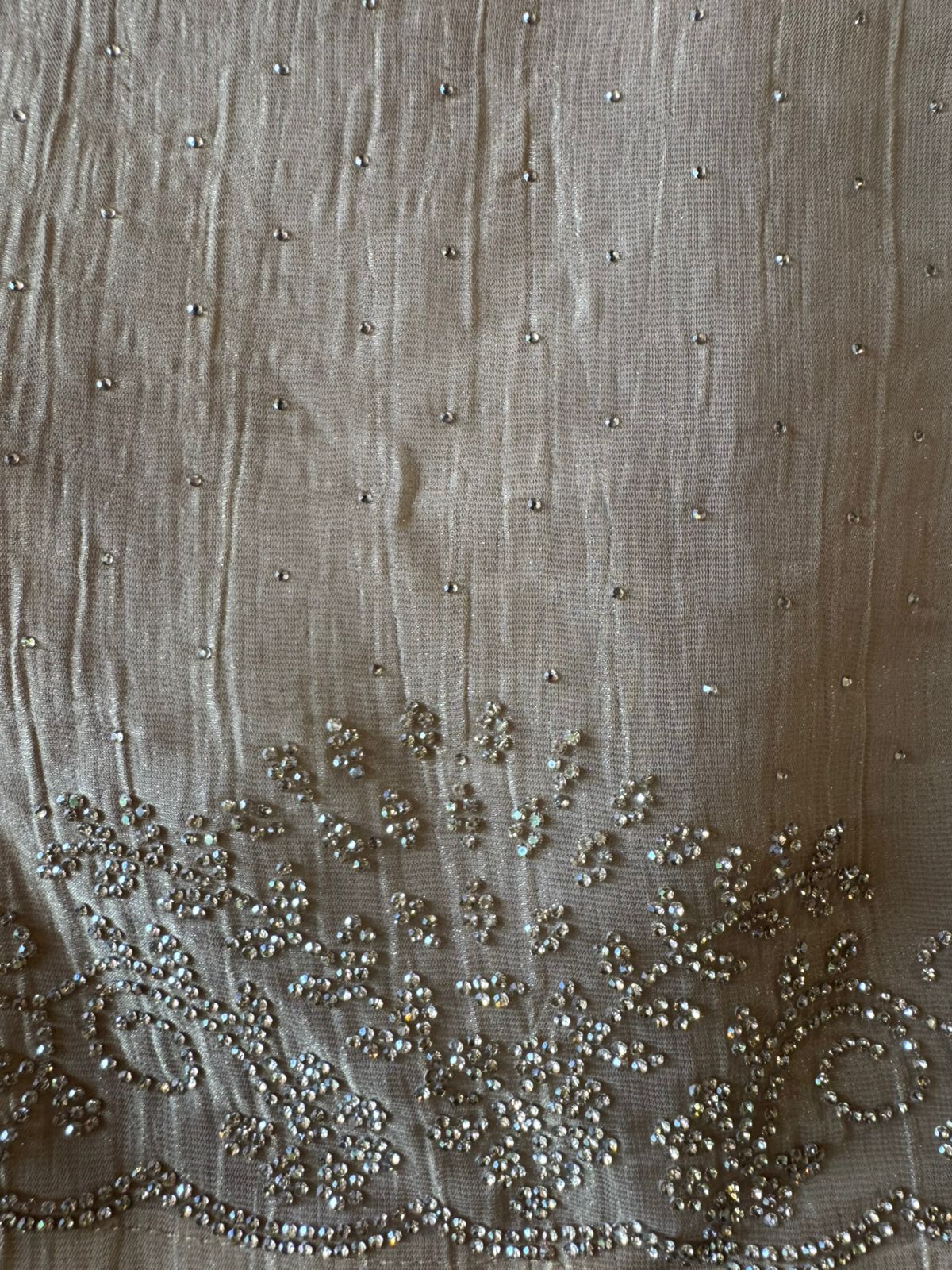 Crushed tissue unstitched full size Shirt