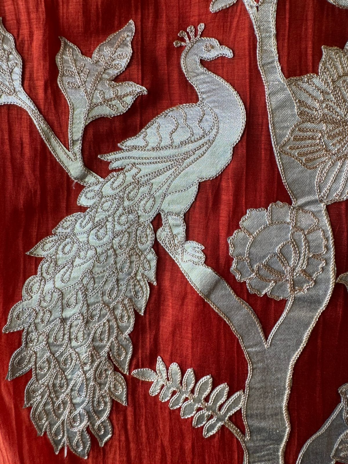 latest design on Mul chanderi