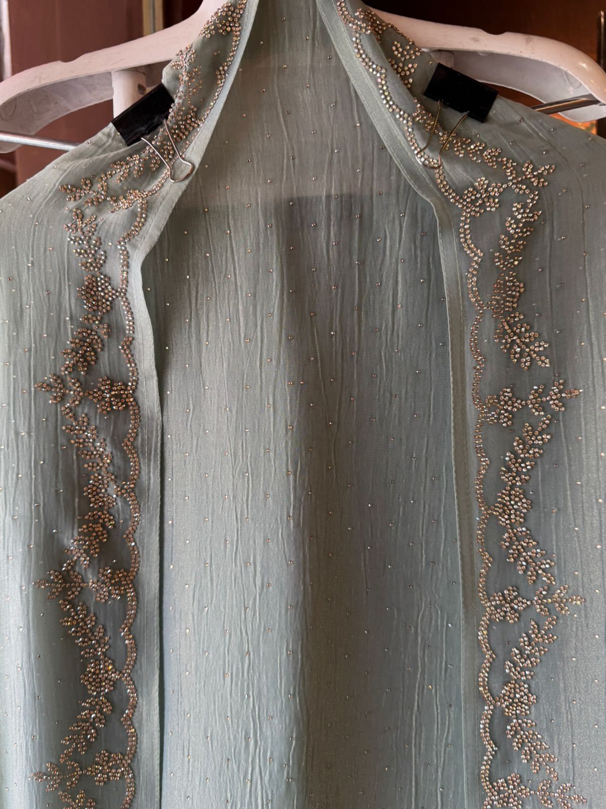 Crushed tissue unstitched full size Shirt