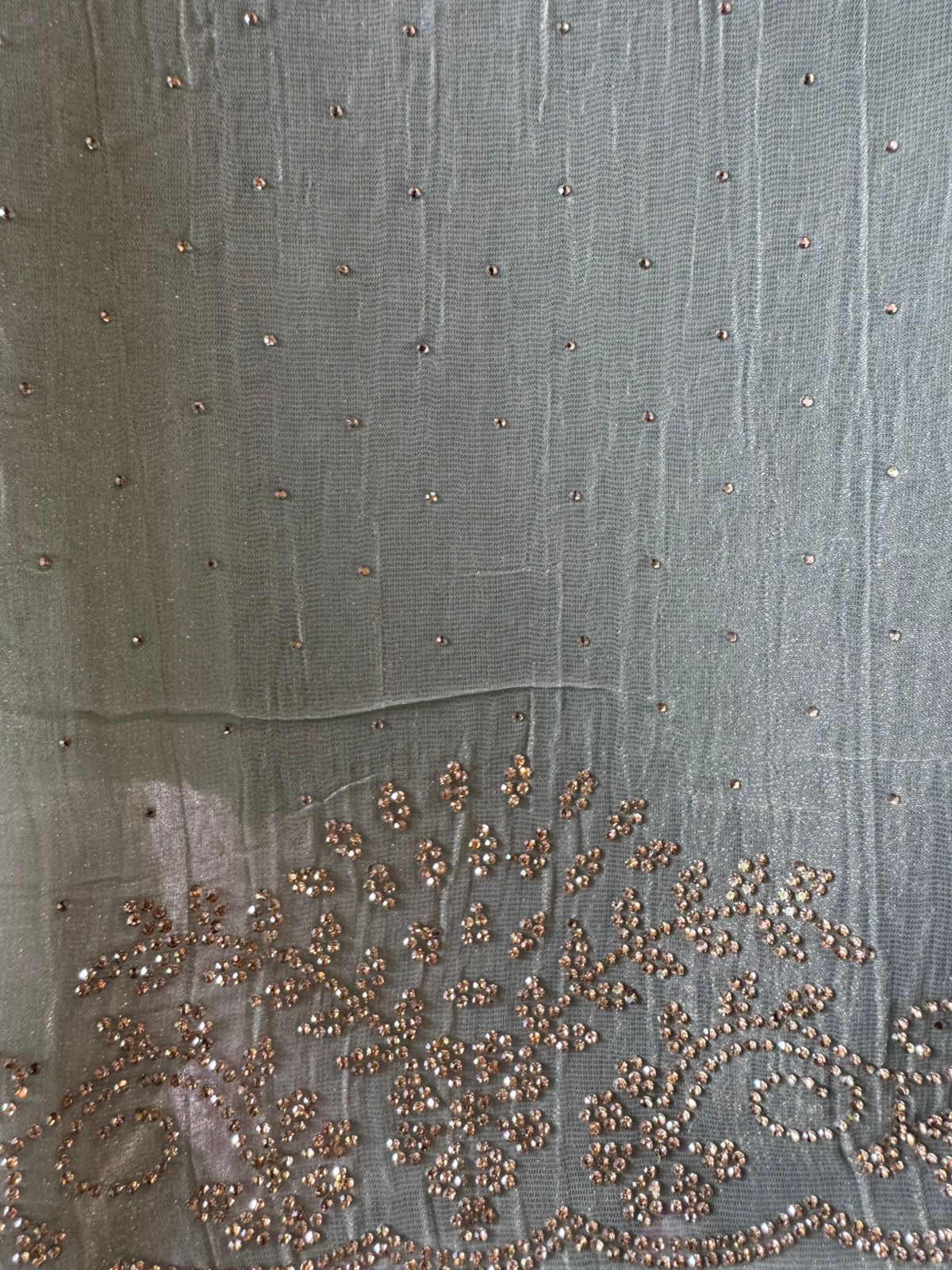 Crushed tissue unstitched full size Shirt