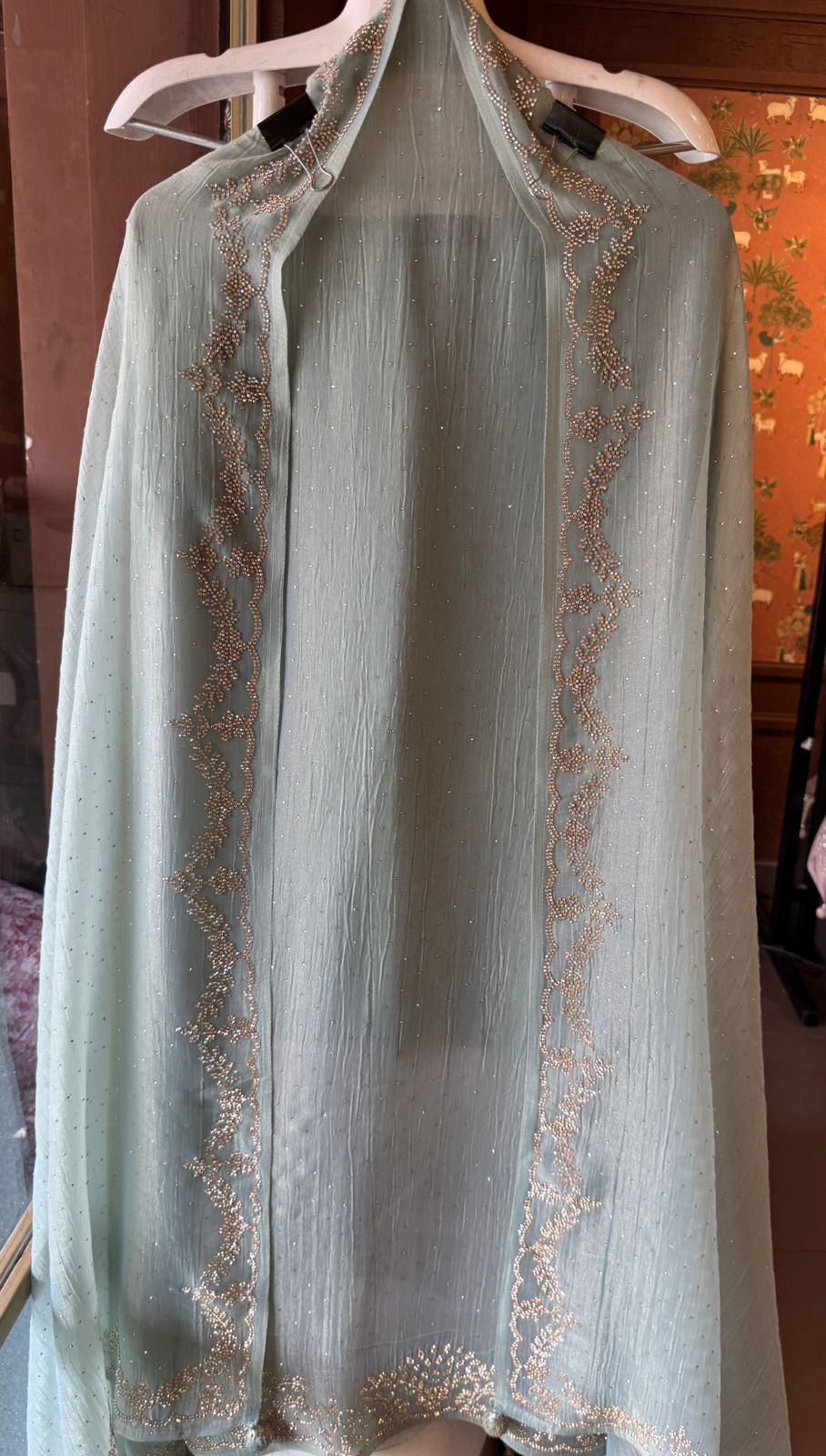 Crushed tissue unstitched full size Shirt