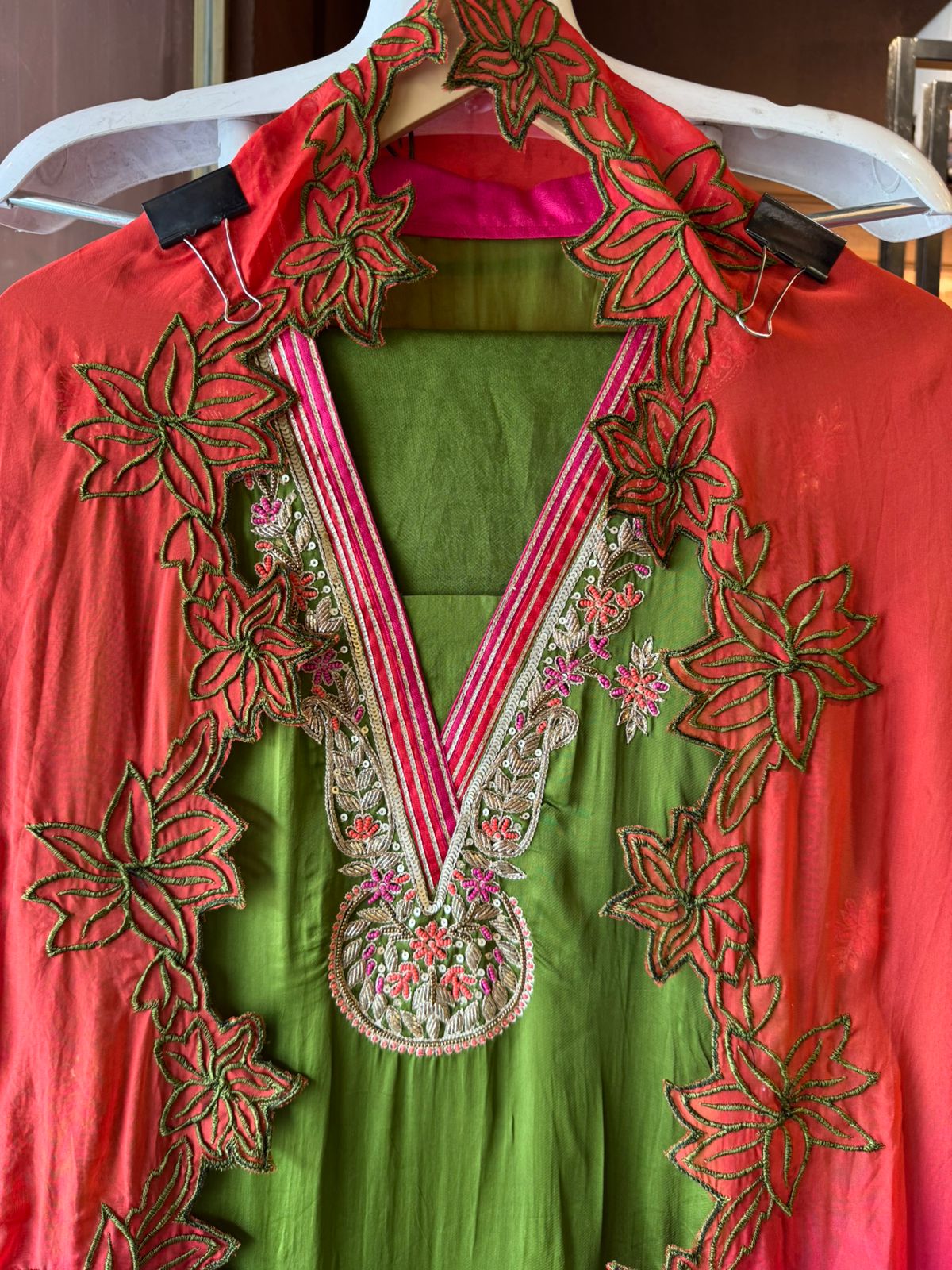 Pure soft satin silk unstitched full size shirt