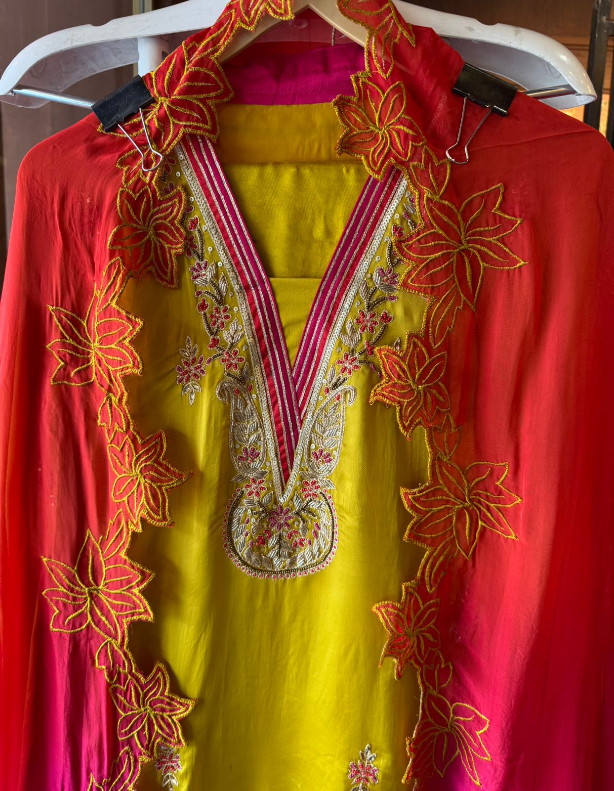 Pure soft satin silk unstitched full size shirt