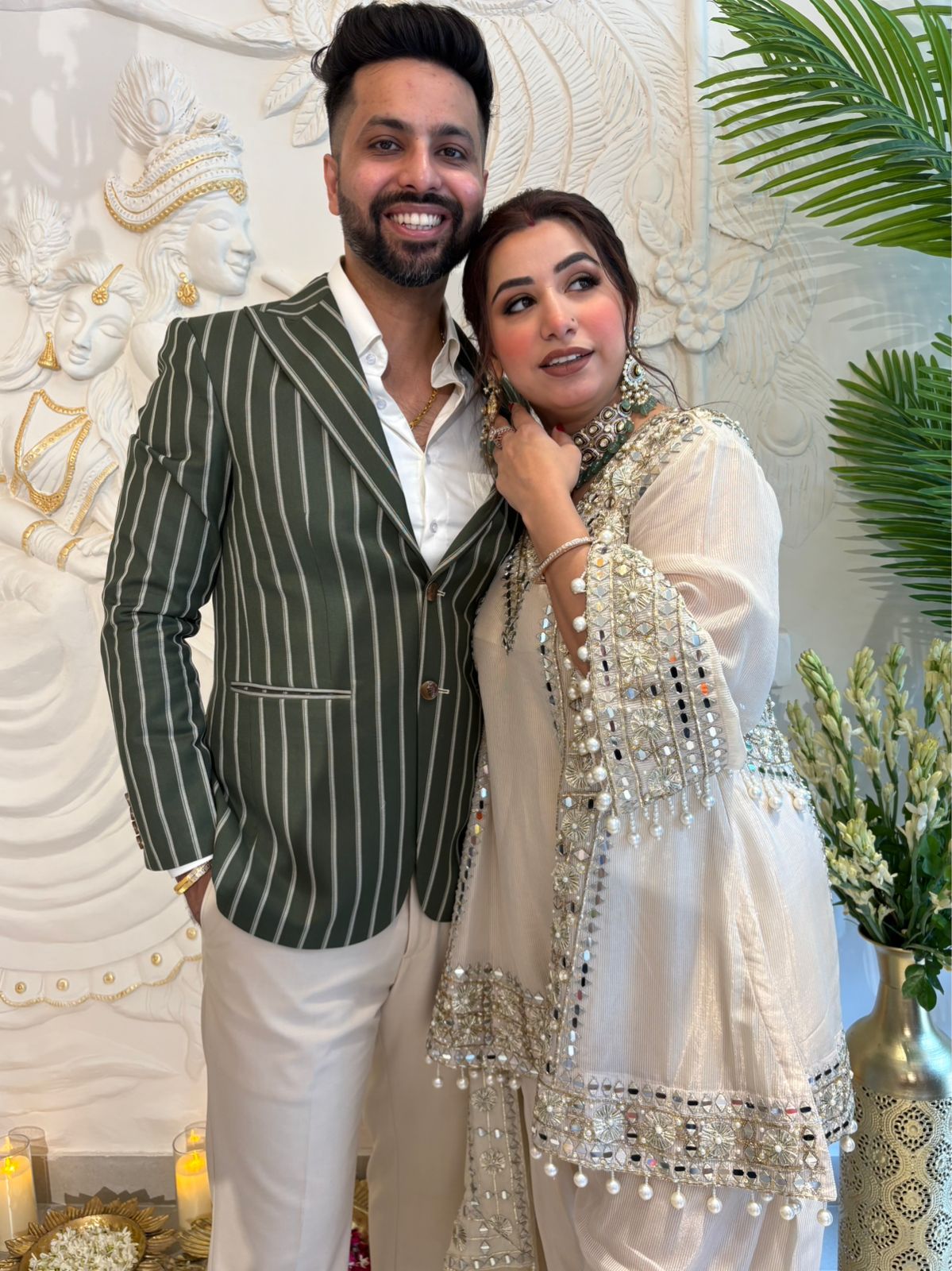 Shimmer organza tissue Straight-cut