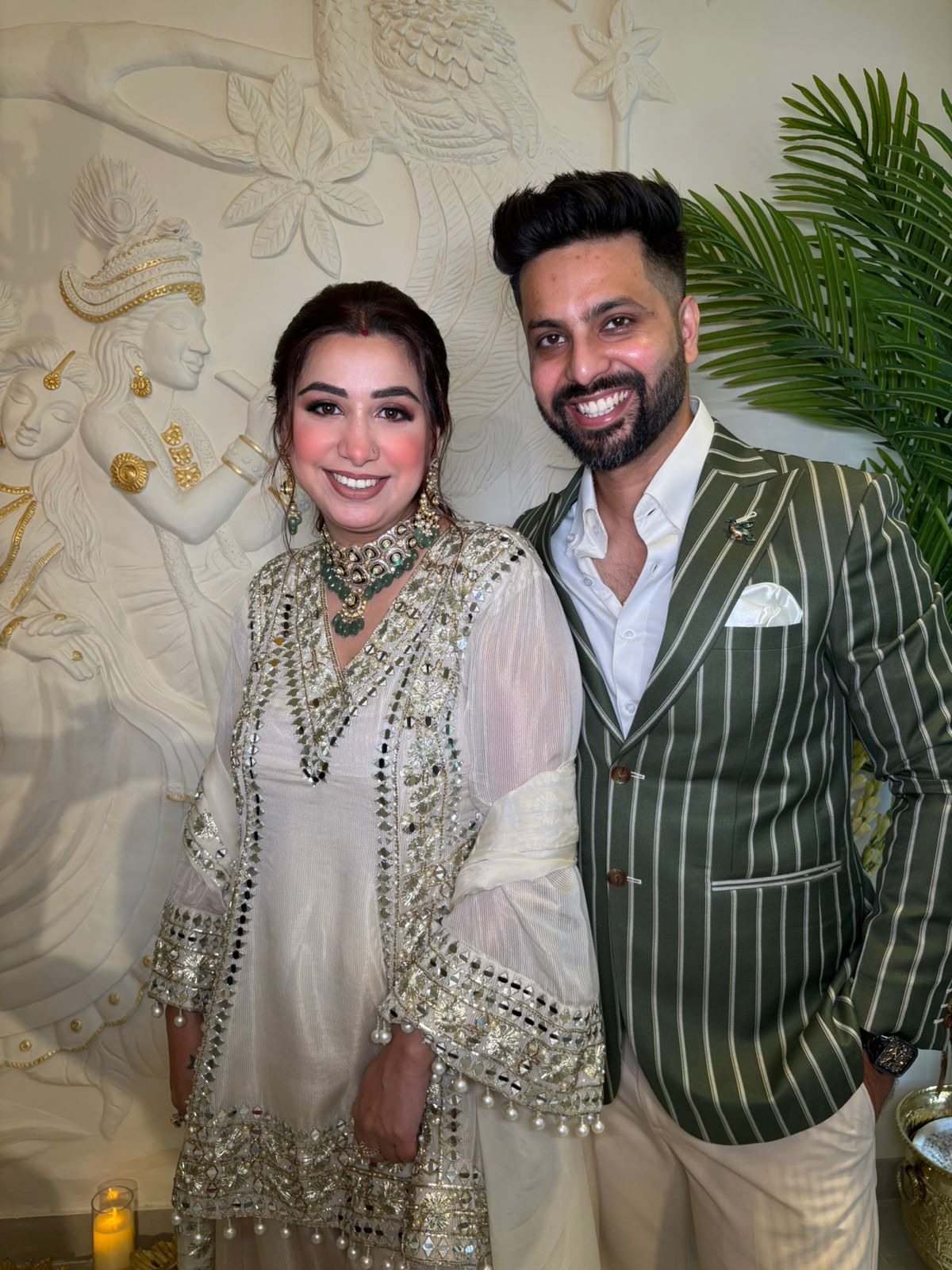 Shimmer organza tissue Straight-cut