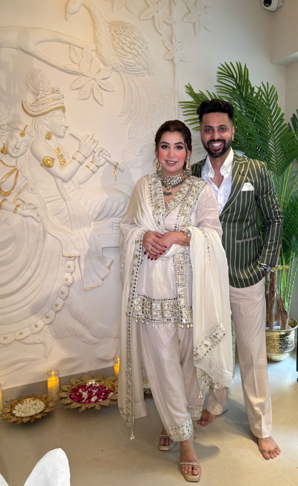 Shimmer organza tissue Straight-cut