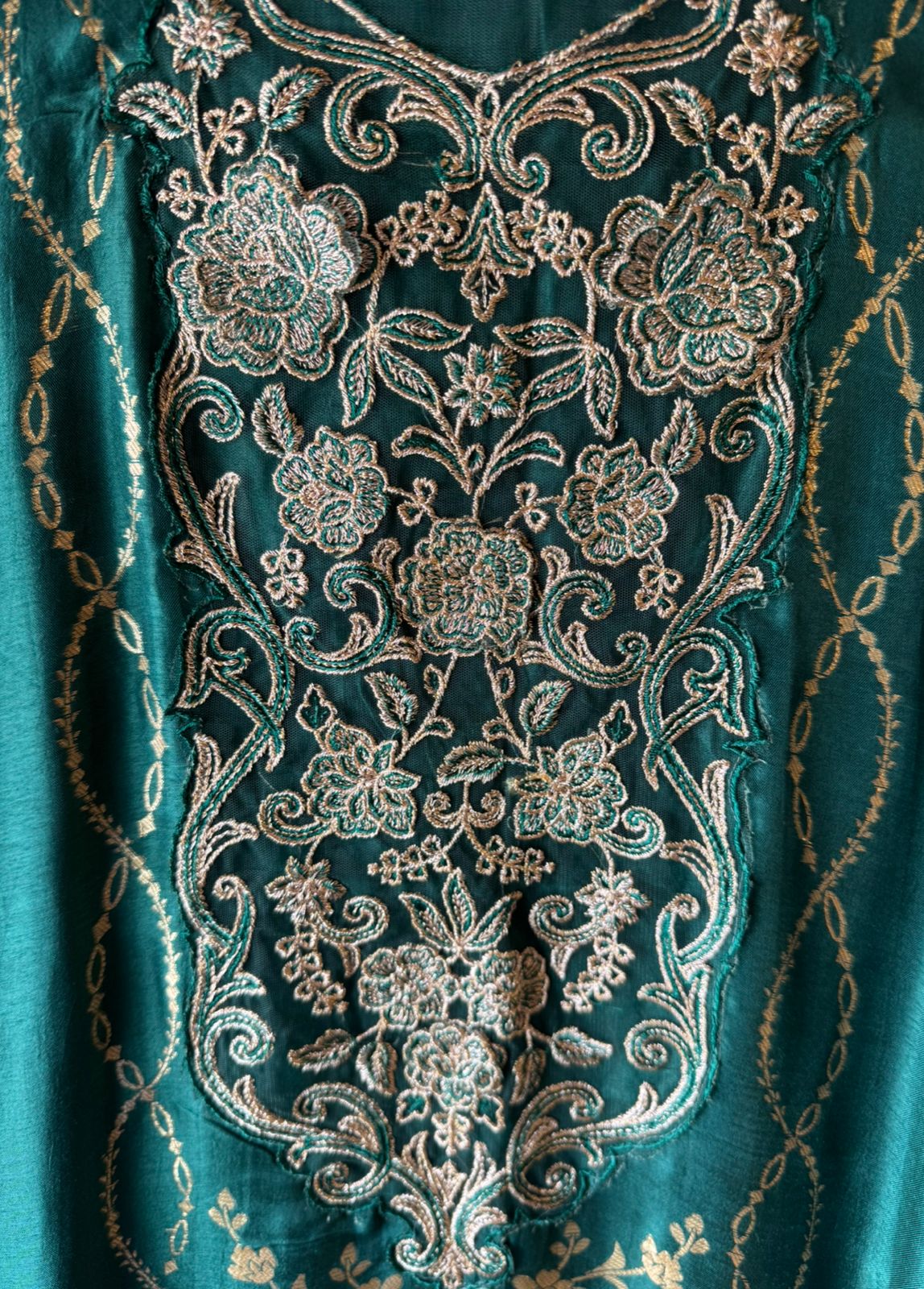 Pure silk Shirt unstitched