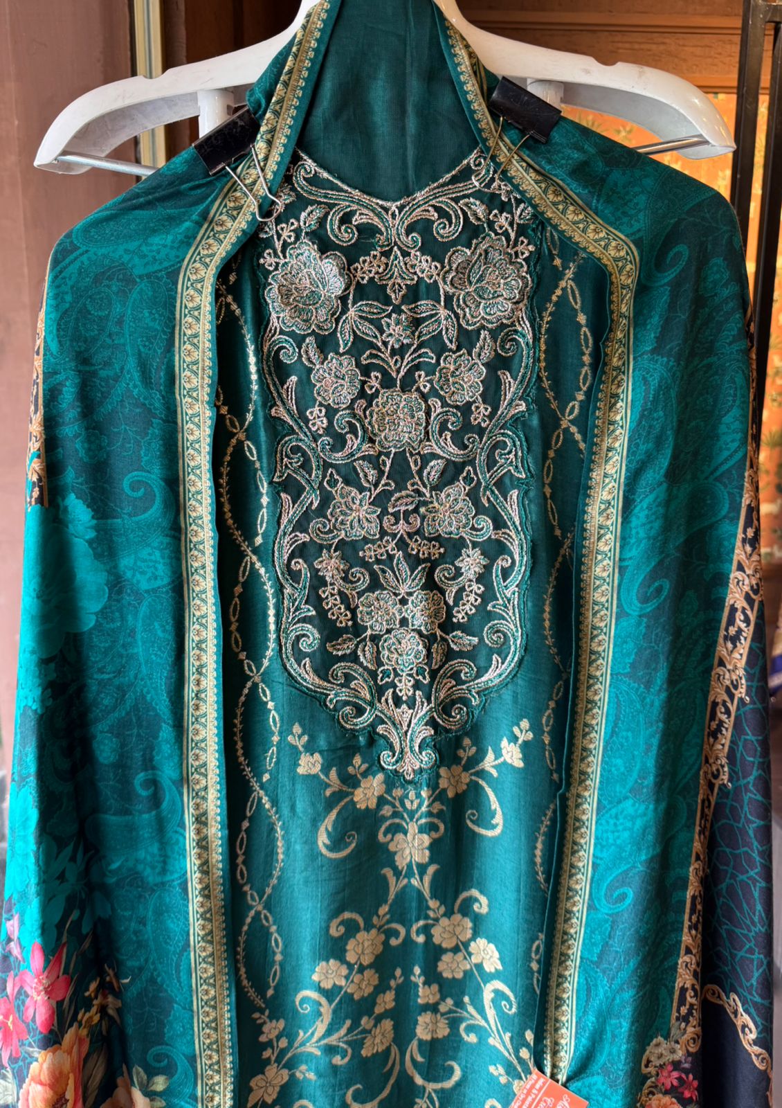 Pure silk Shirt unstitched