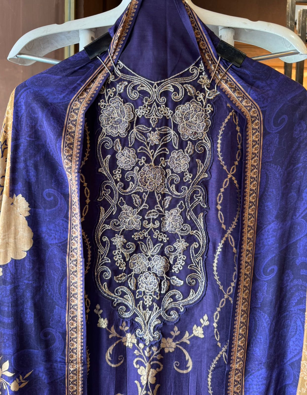 Pure silk Shirt unstitched