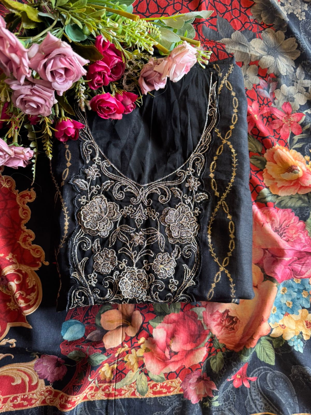 Pure silk Shirt unstitched