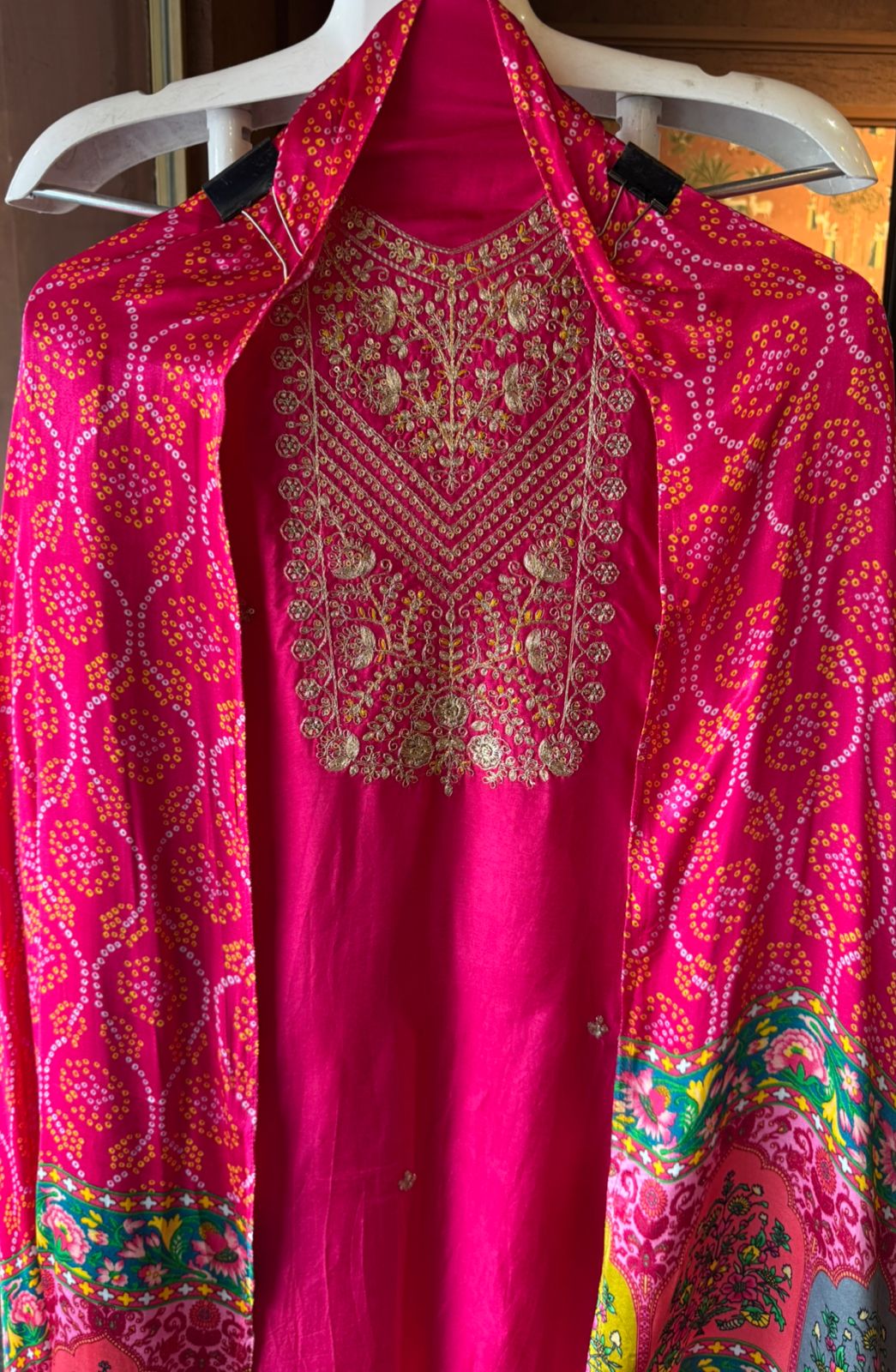 Pure Silk Shirt with Beautiful Dori