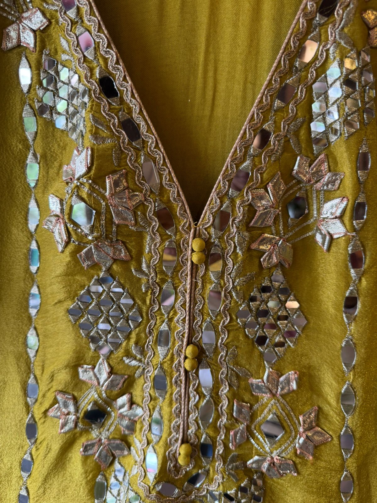 Pure shimmer tissue Stitched Anarkali