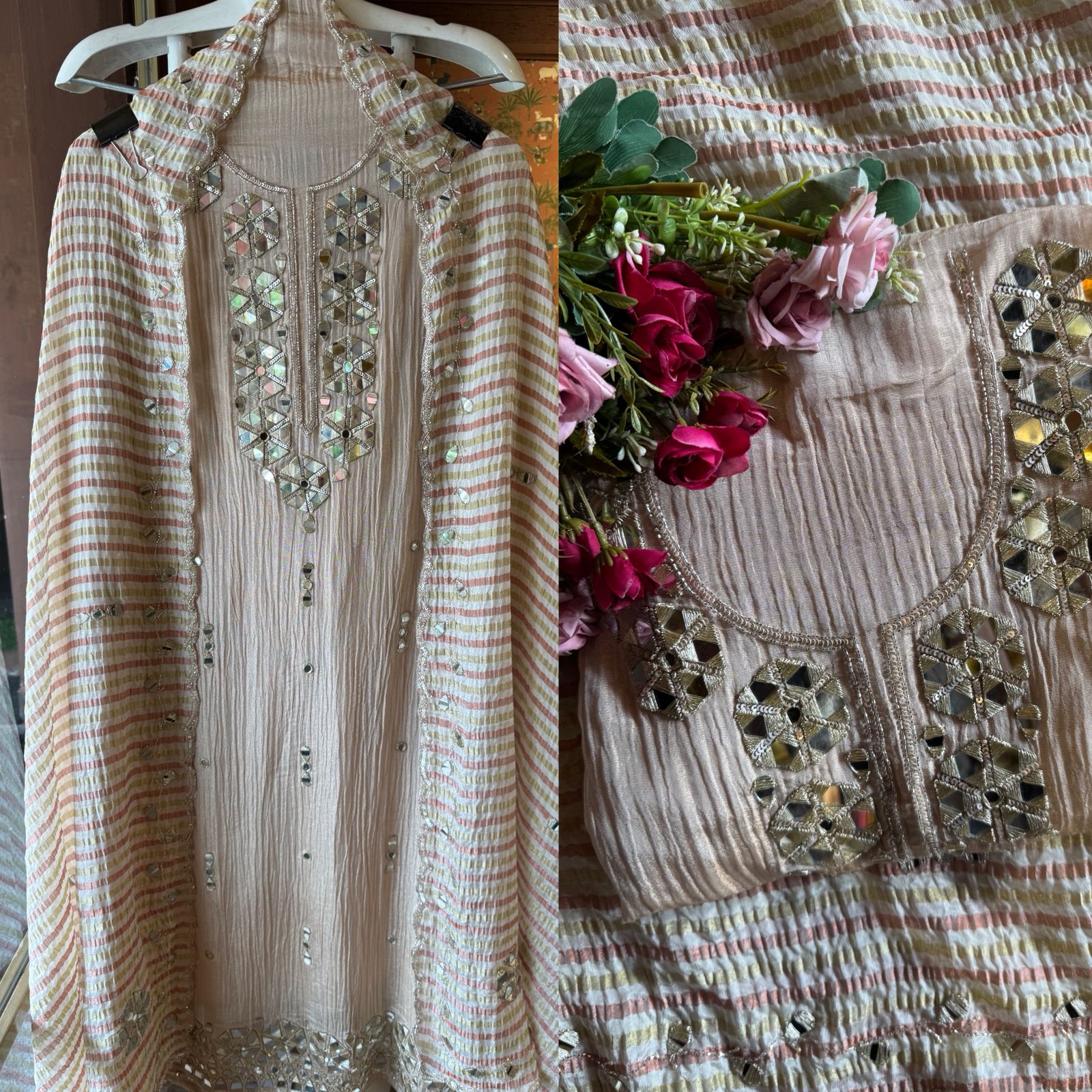 Crushed/Crinkled Tissue shirt