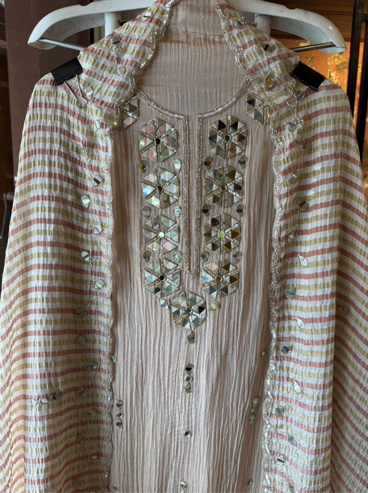 Crushed/Crinkled Tissue shirt