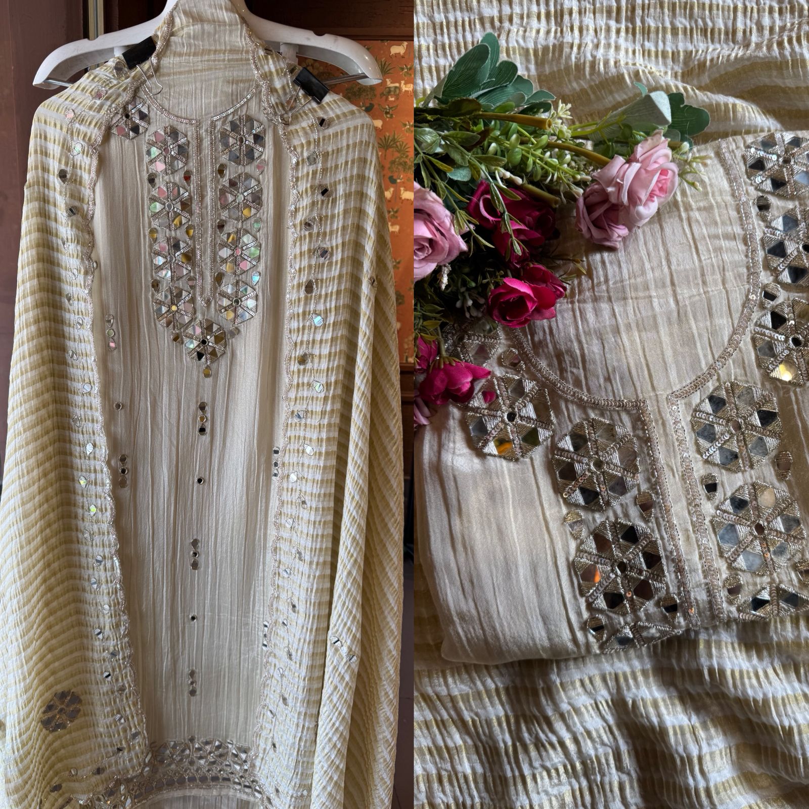 Crushed/Crinkled Tissue shirt