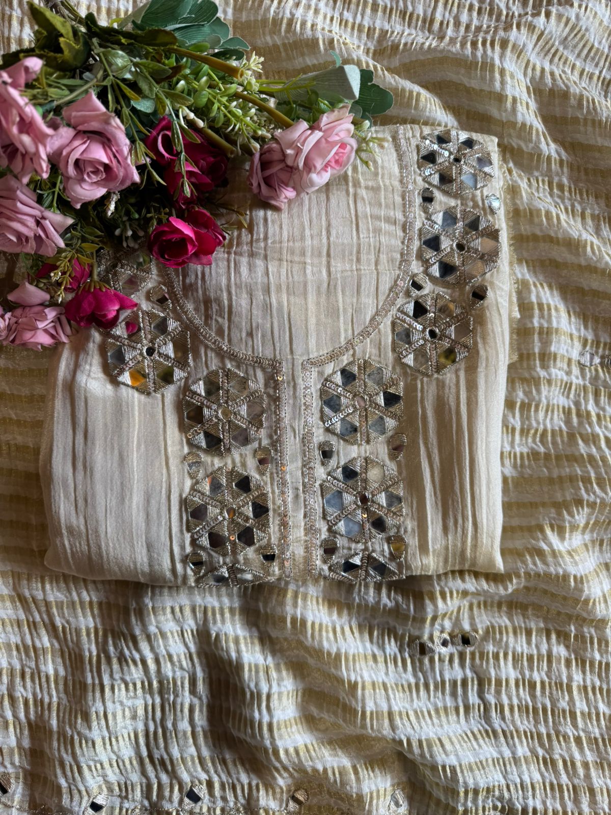 Crushed/Crinkled Tissue shirt