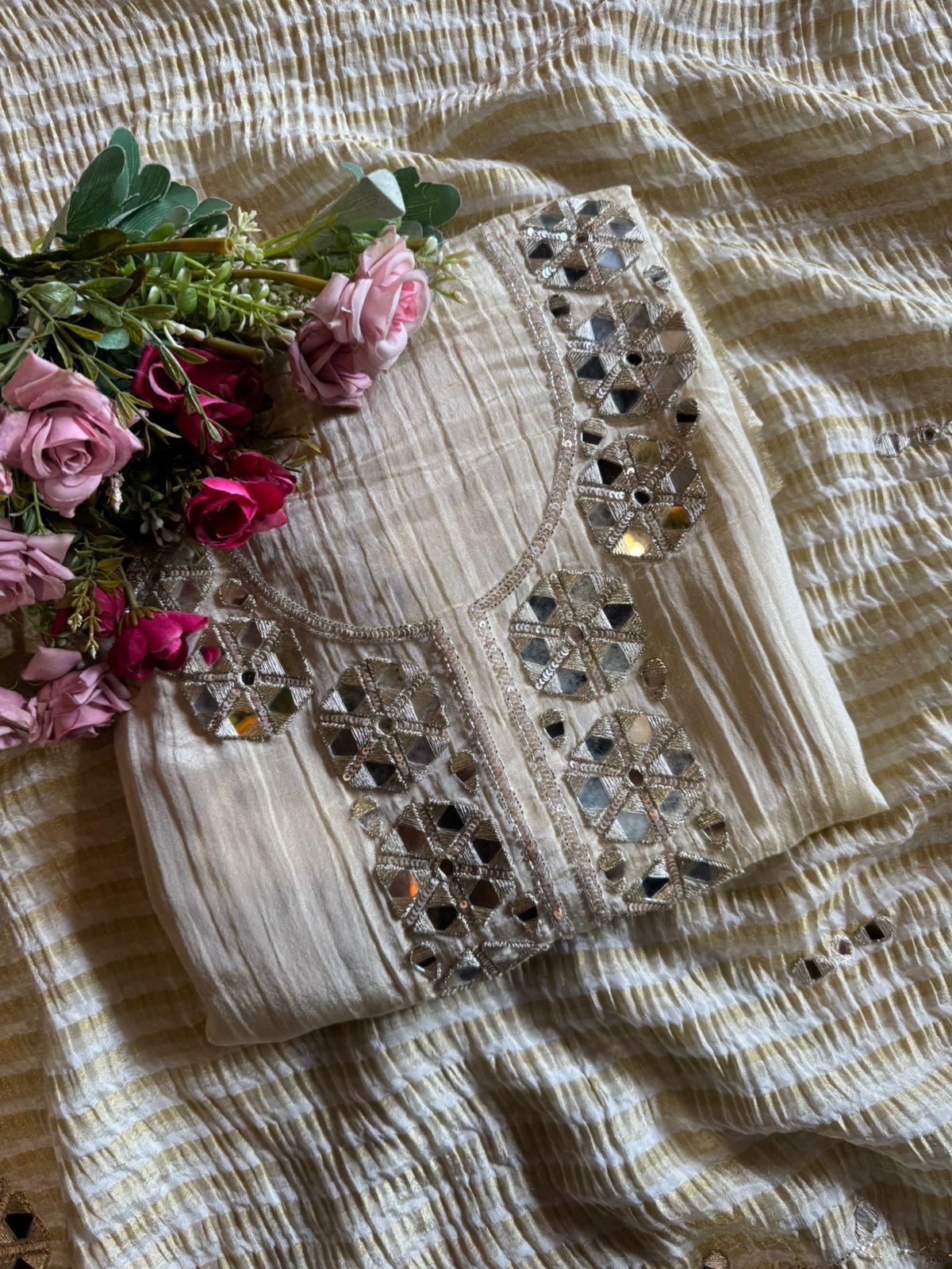 Crushed/Crinkled Tissue shirt