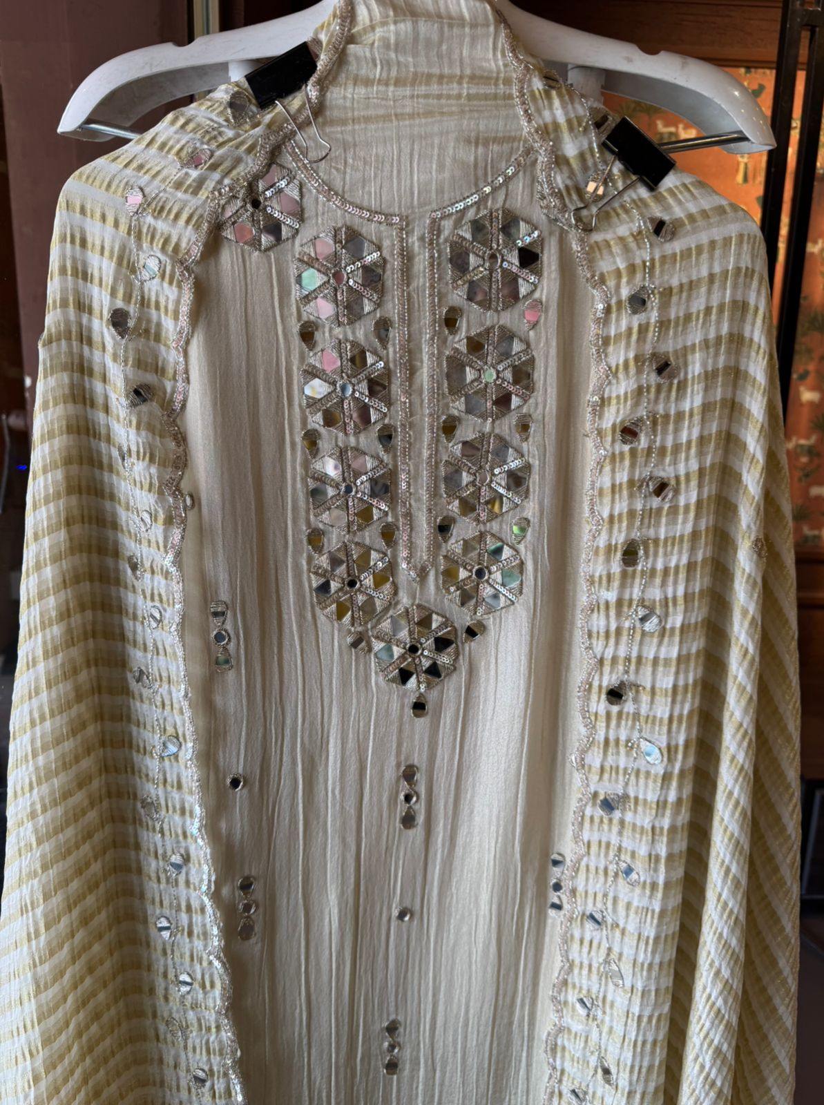 Crushed/Crinkled Tissue shirt