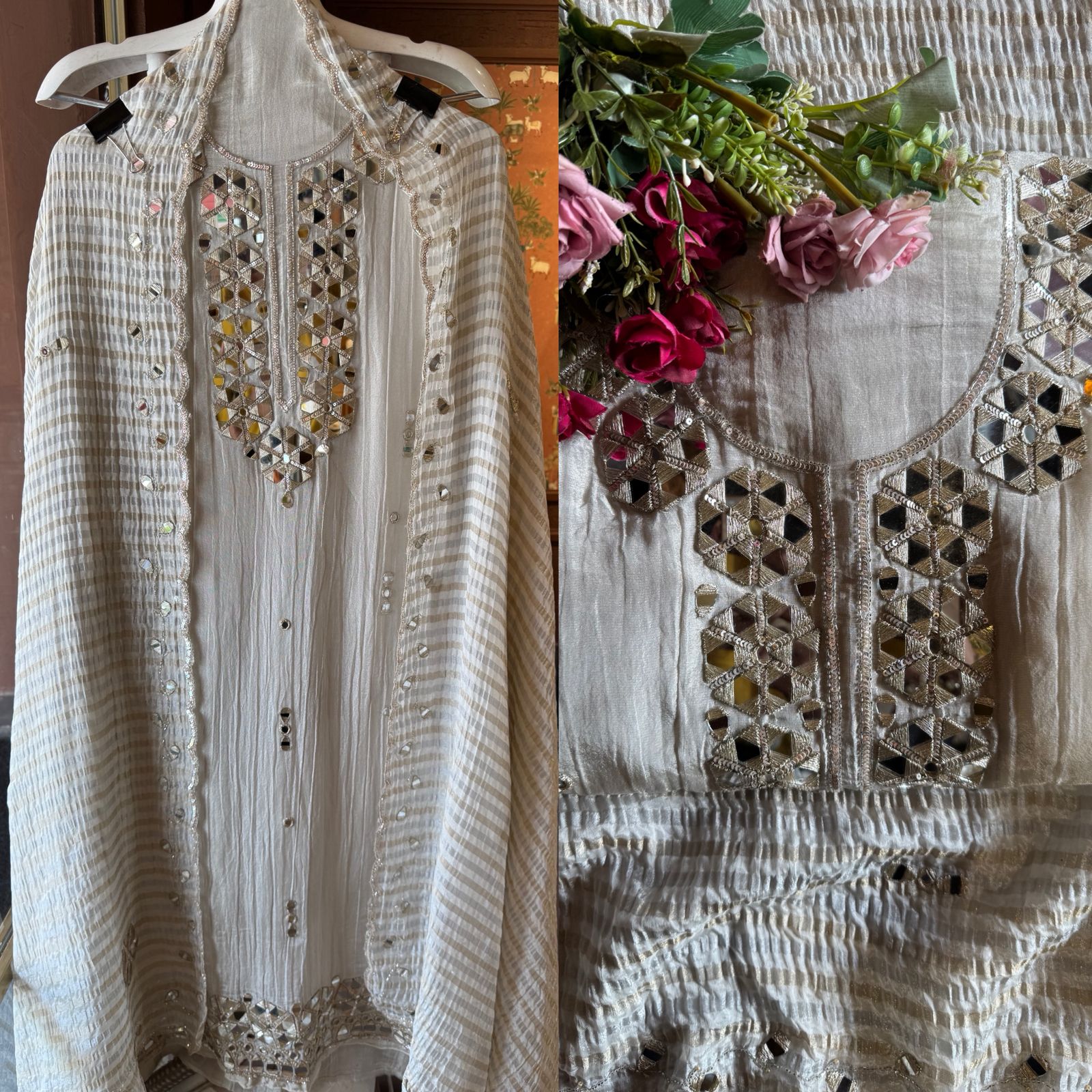 Crushed/Crinkled Tissue shirt