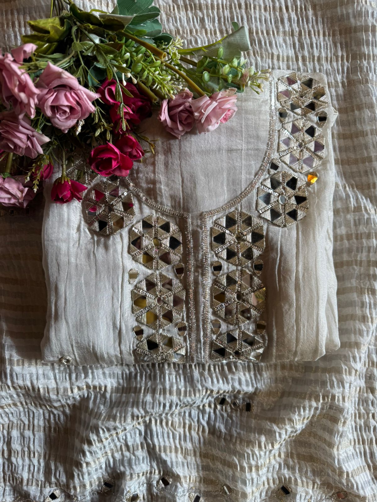 Crushed/Crinkled Tissue shirt