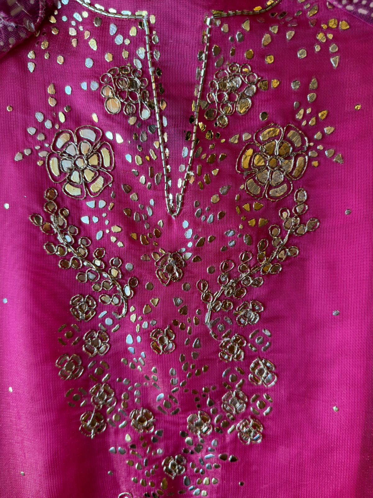 Burberry Organza tissue Unstitched Shirt