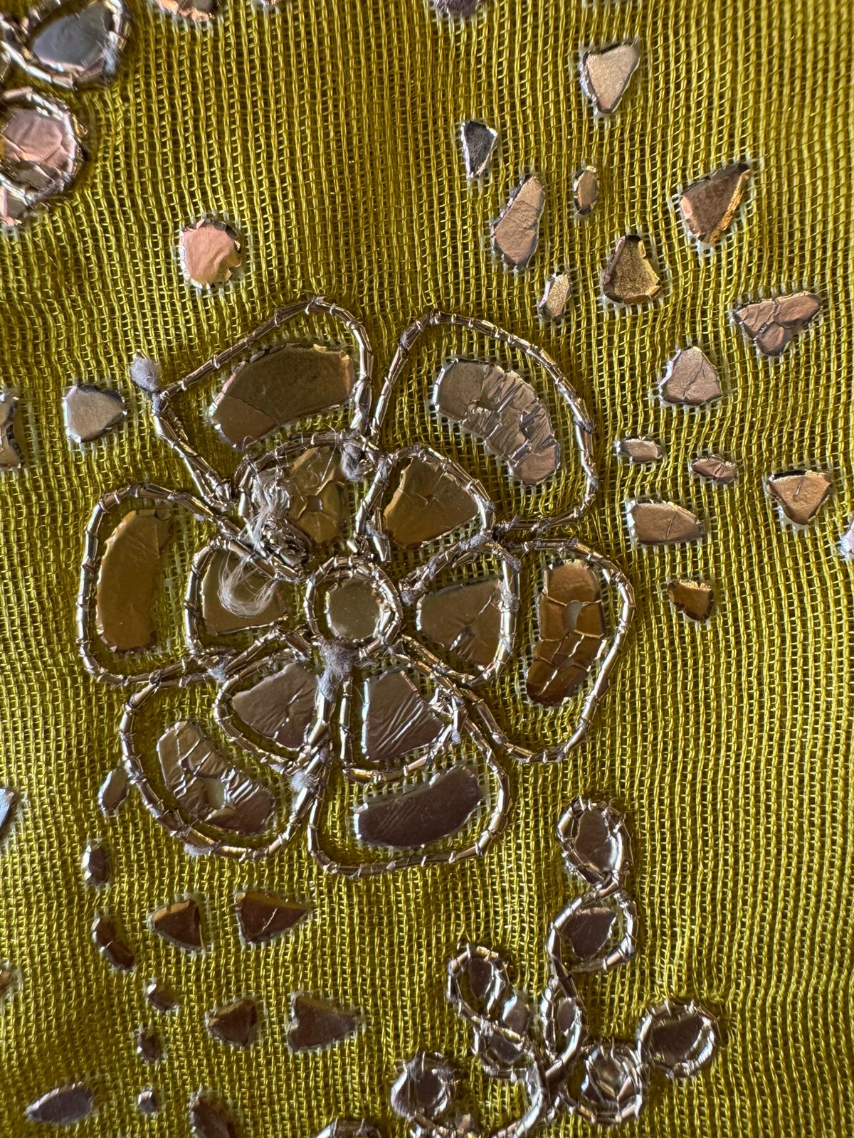 Burberry Organza tissue Unstitched Shirt