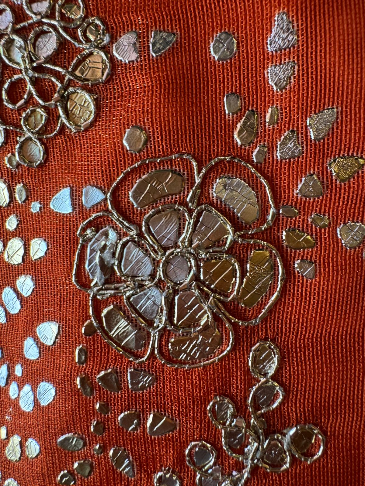 Burberry Organza tissue Unstitched Shirt