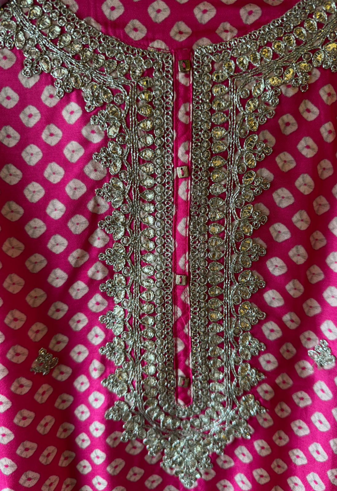 Beautiful bandhani Style