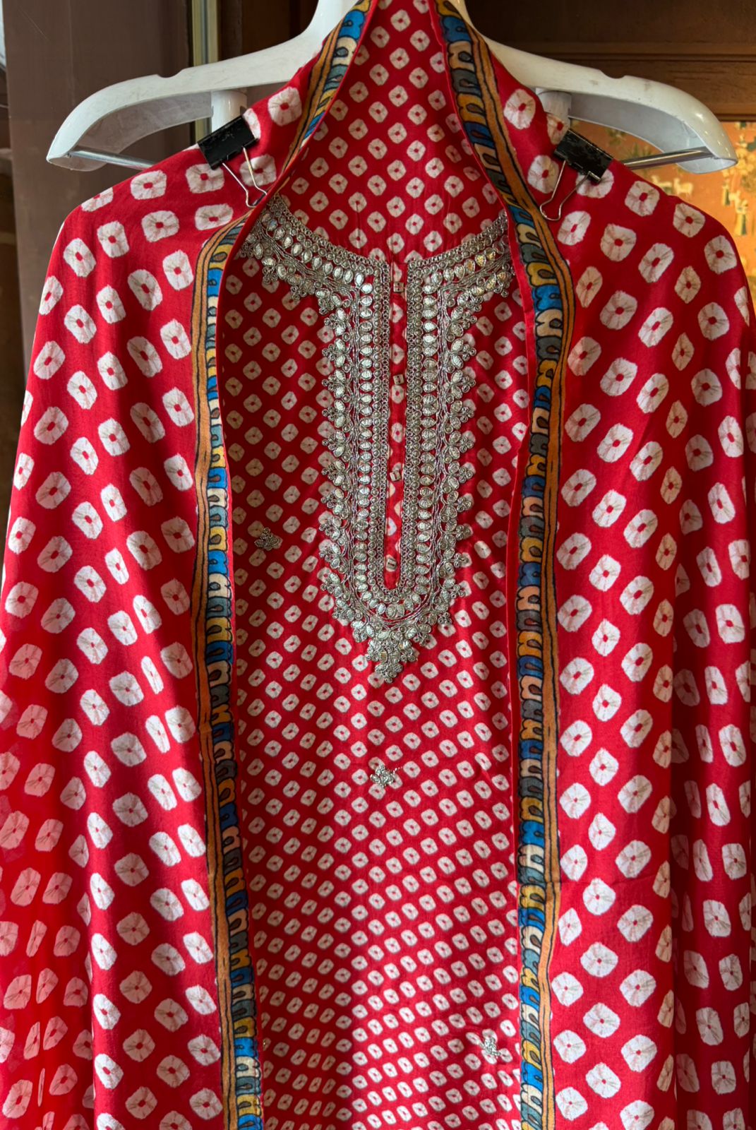 Beautiful bandhani Style