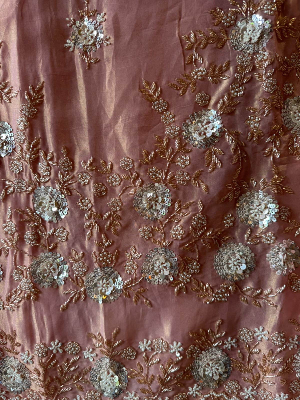 Soft shimmer tissue shirt