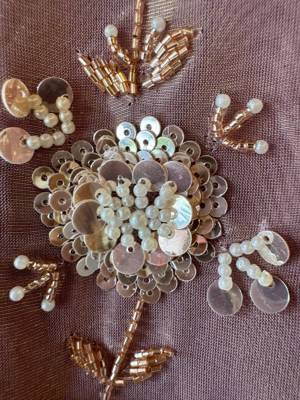 Soft shimmer tissue shirt