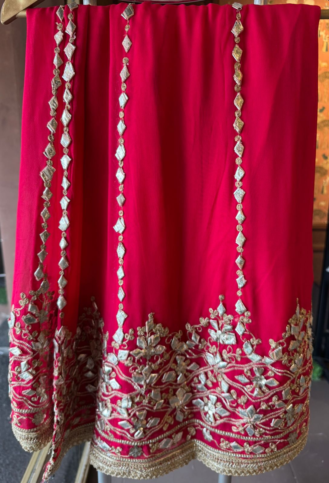 BANARSI GEORGETTE SHARARA SET