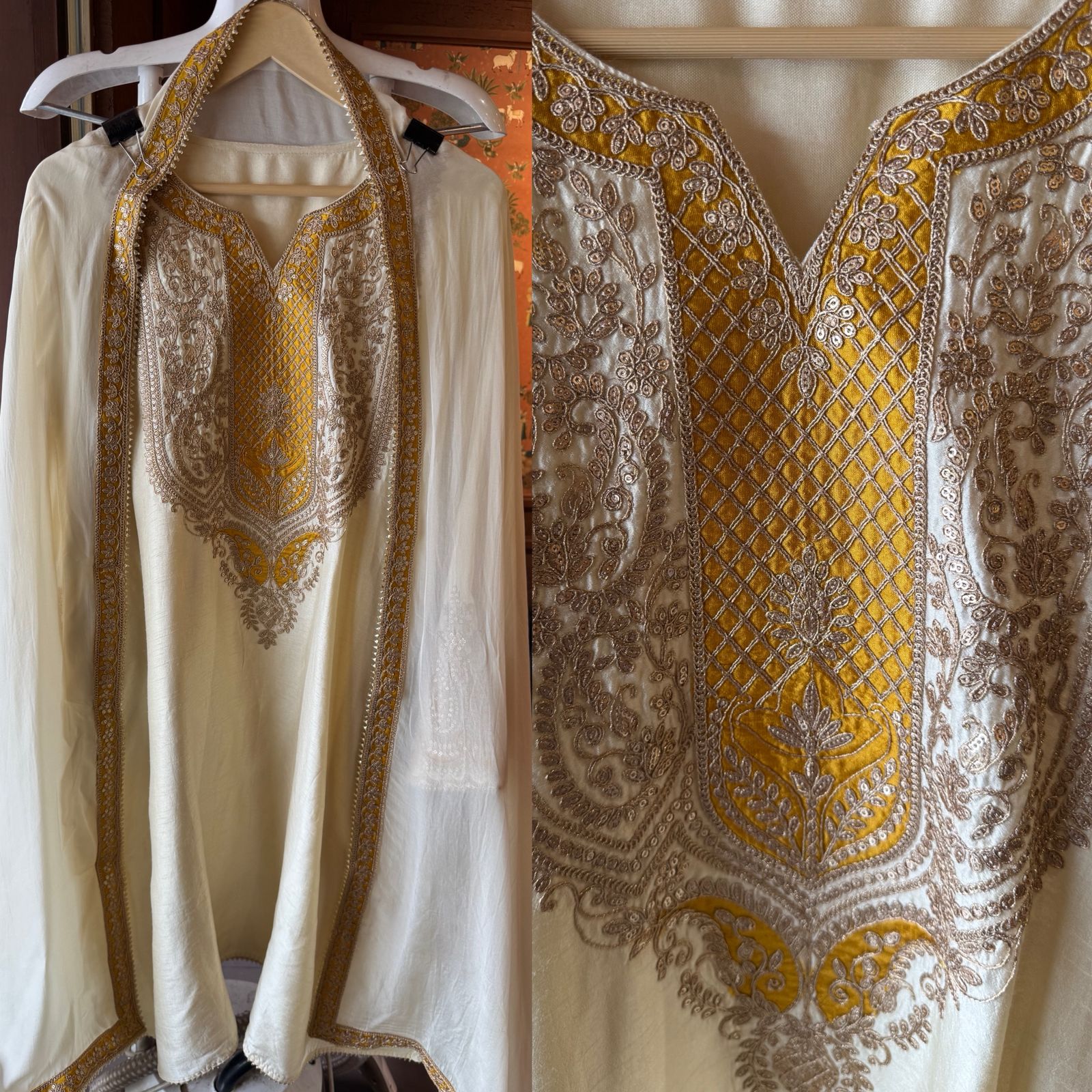 Pure 100% silk Kurta