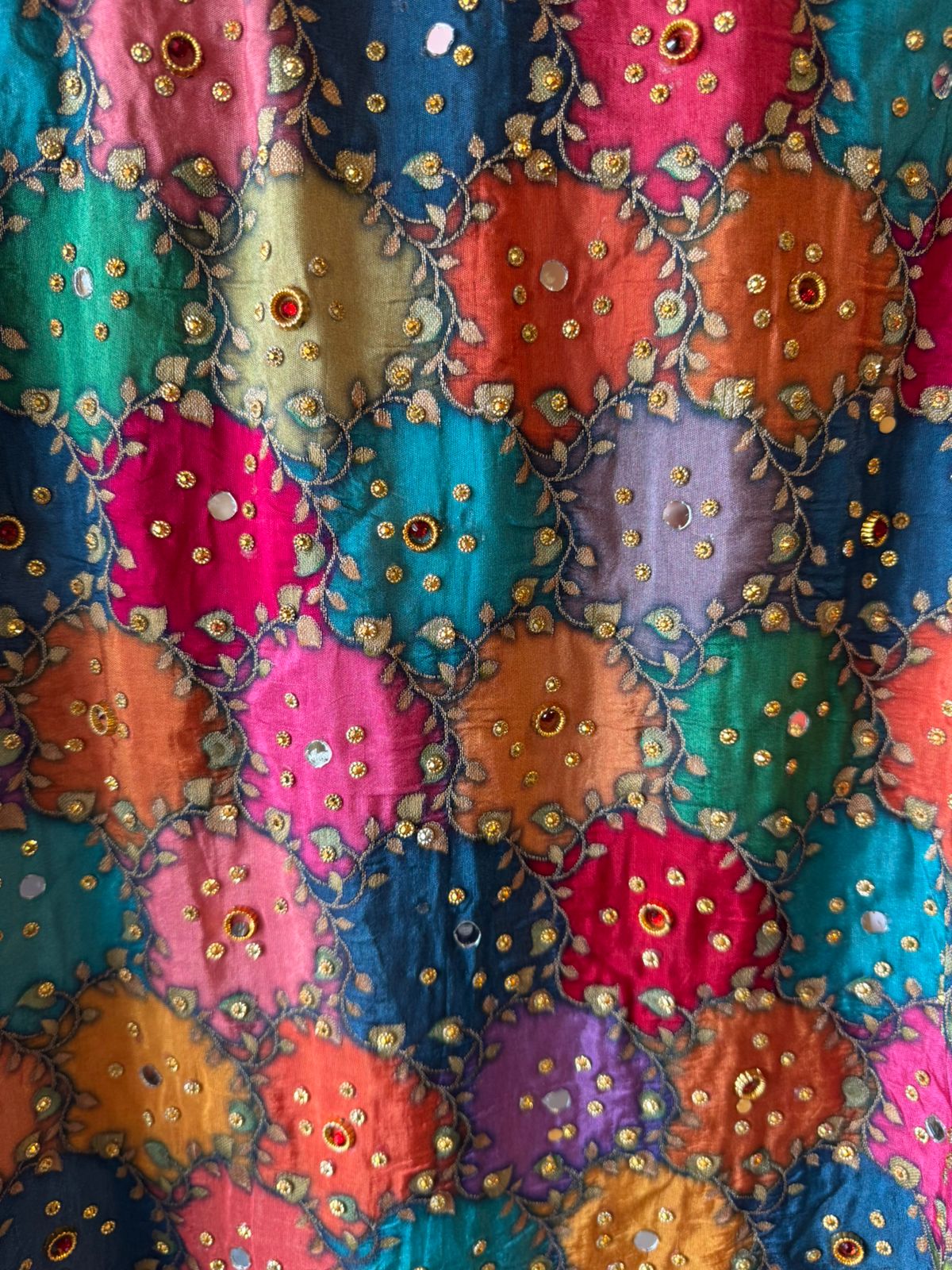 Shimmer tissue Unstitched Shirt