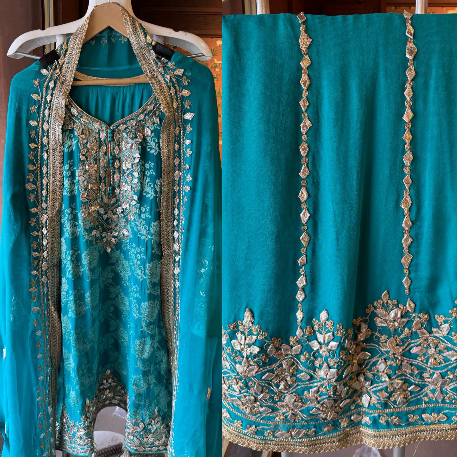 Pure 100% silk Kurta