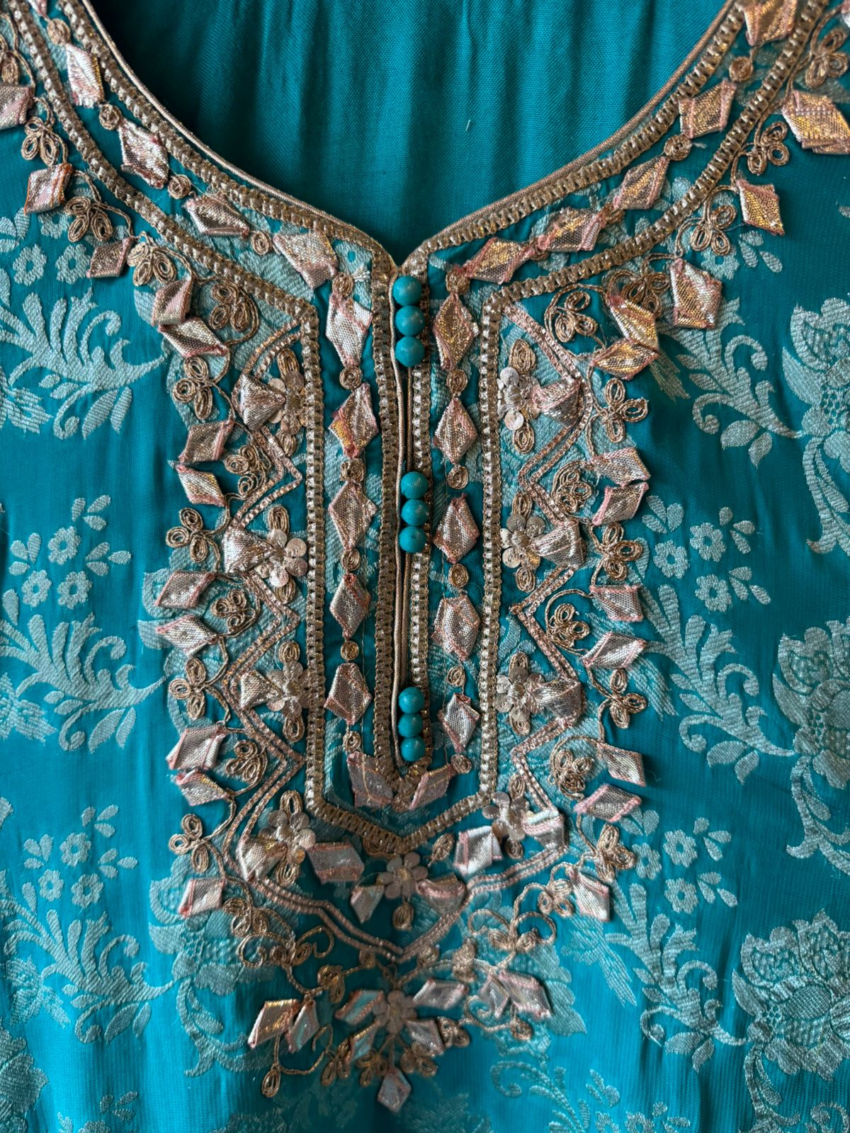 Pure 100% silk Kurta