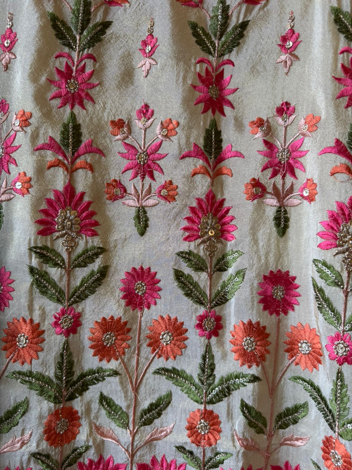 Shimmer tissue Unstitched Shirt