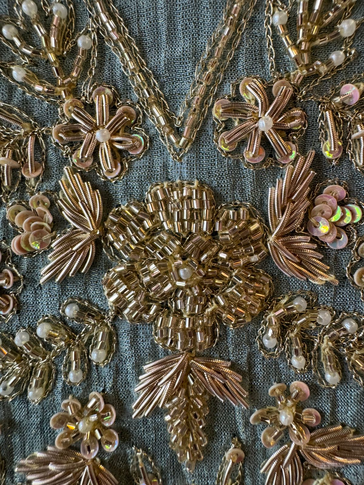 Crushed tissue shimmer Shirt