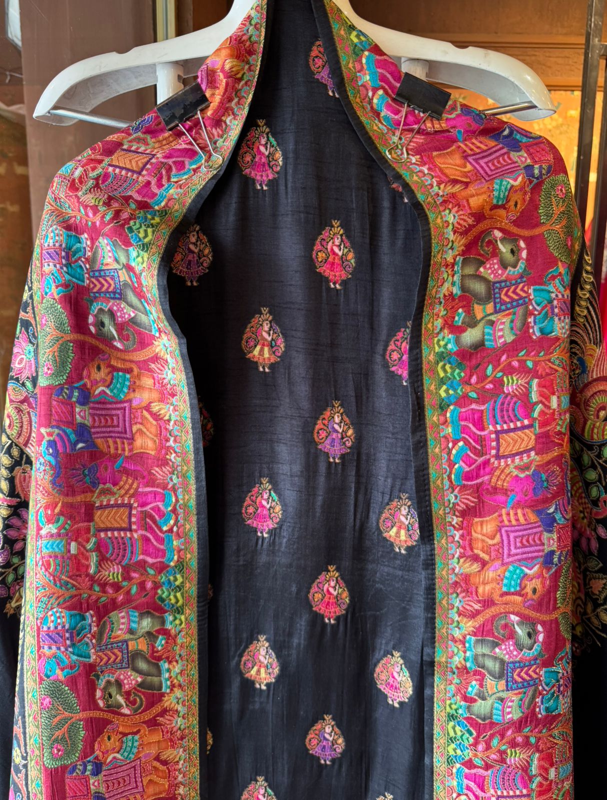 Soft Silk Unstitched shirt