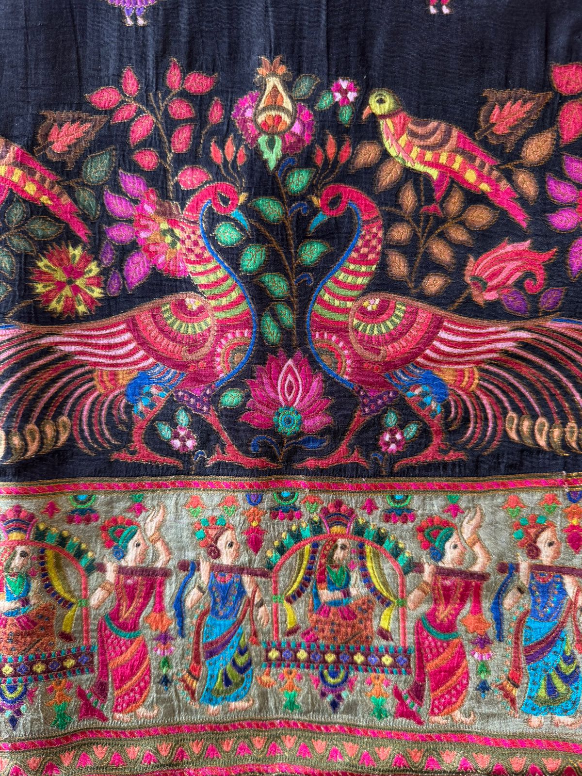 Soft Silk Unstitched shirt