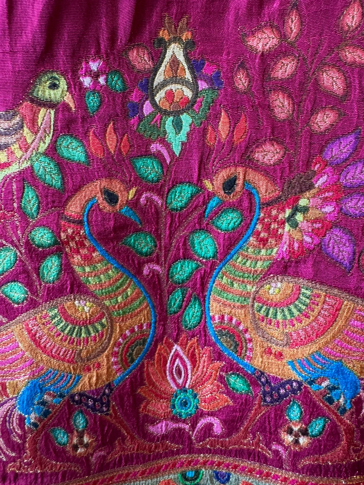 Soft Silk Unstitched shirt